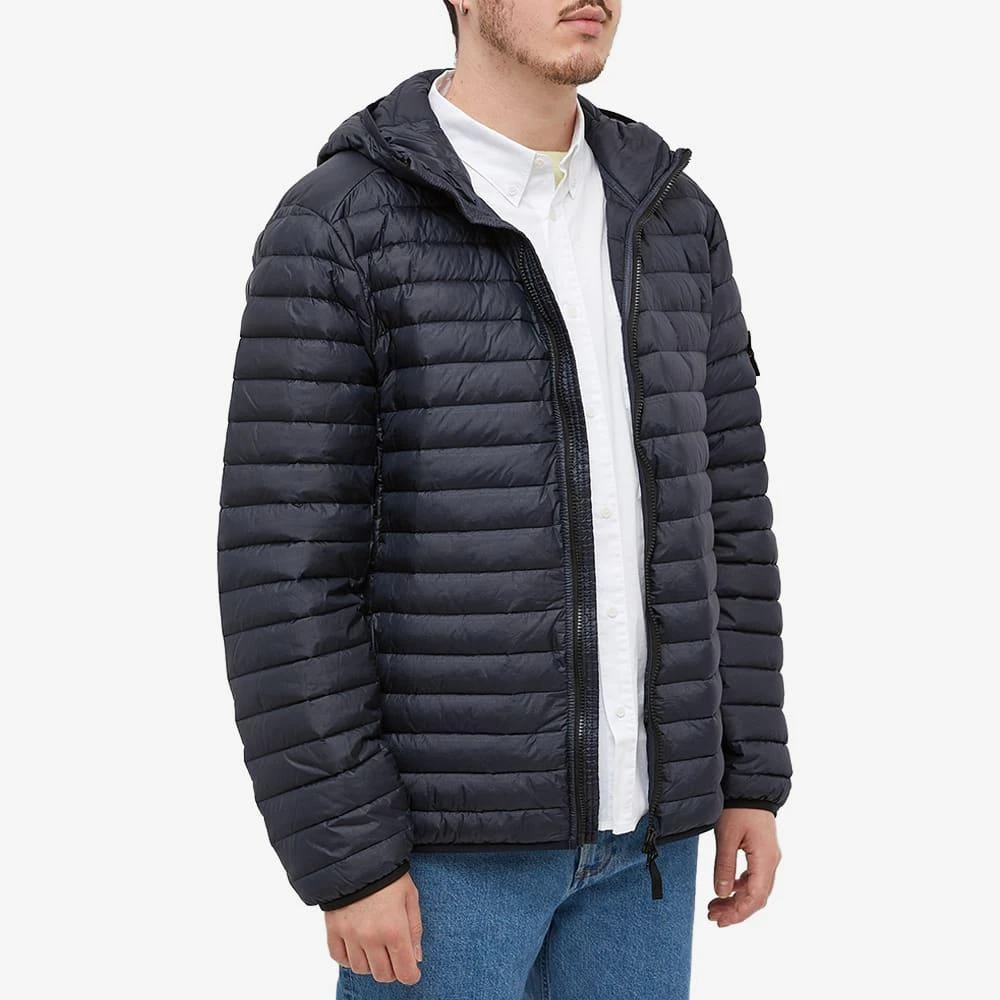 商品Stone Island|Stone Island Lightweight Hooded Down Jacket,价格¥3832,第2张图片详细描述