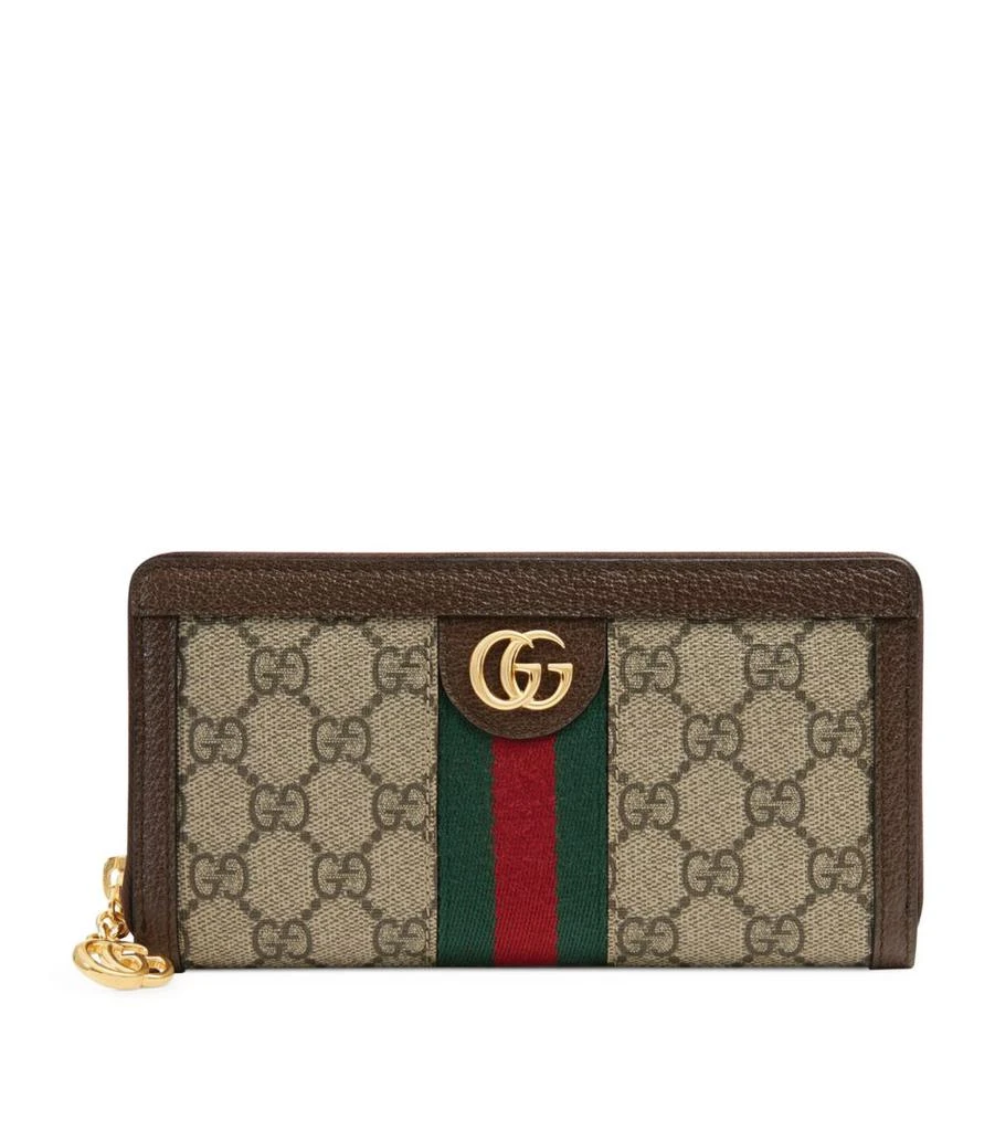 商品Gucci|Ophidia Zip-Up Wallet,价格¥5534,第1张图片