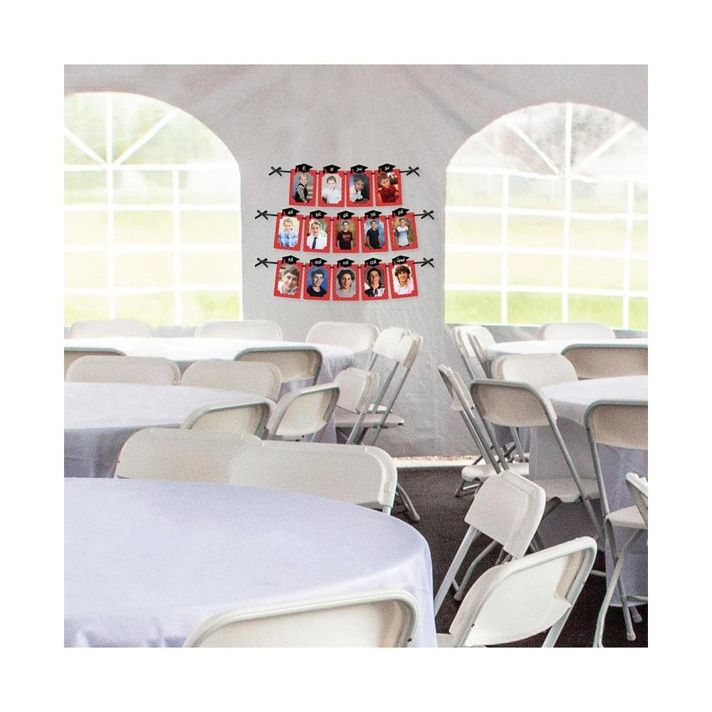商品Big Dot of Happiness|Red Grad - Best is Yet to Come - DIY Party Decor Picture Display Photo Banner,价格¥119,第2张图片详细描述