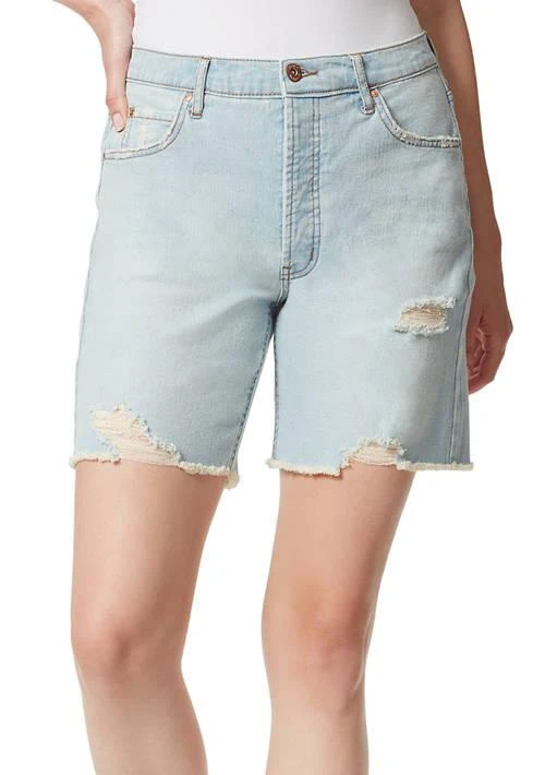 商品Jessica Simpson|Simpson Relaxed High Rise Bermuda Shorts,价格¥452,第1张图片