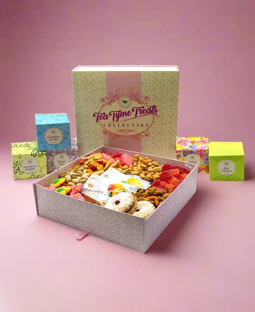商品Sugar Plum Chocolates|Tea Tyme Collection Box, 9 Pieces,价格¥442,第2张图片详细描述