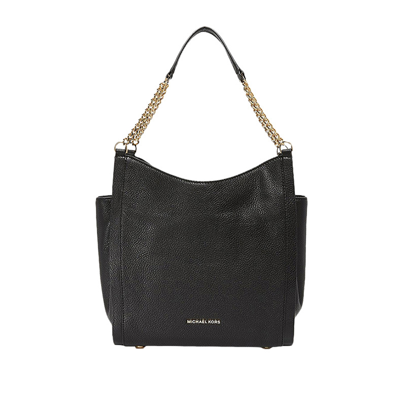 商品[国内直发] Michael Kors|Michael Kors 迈克高仕 黑色皮质女士手提包 30T7GNOE2T-BLACK,价格¥1029,第1张图片