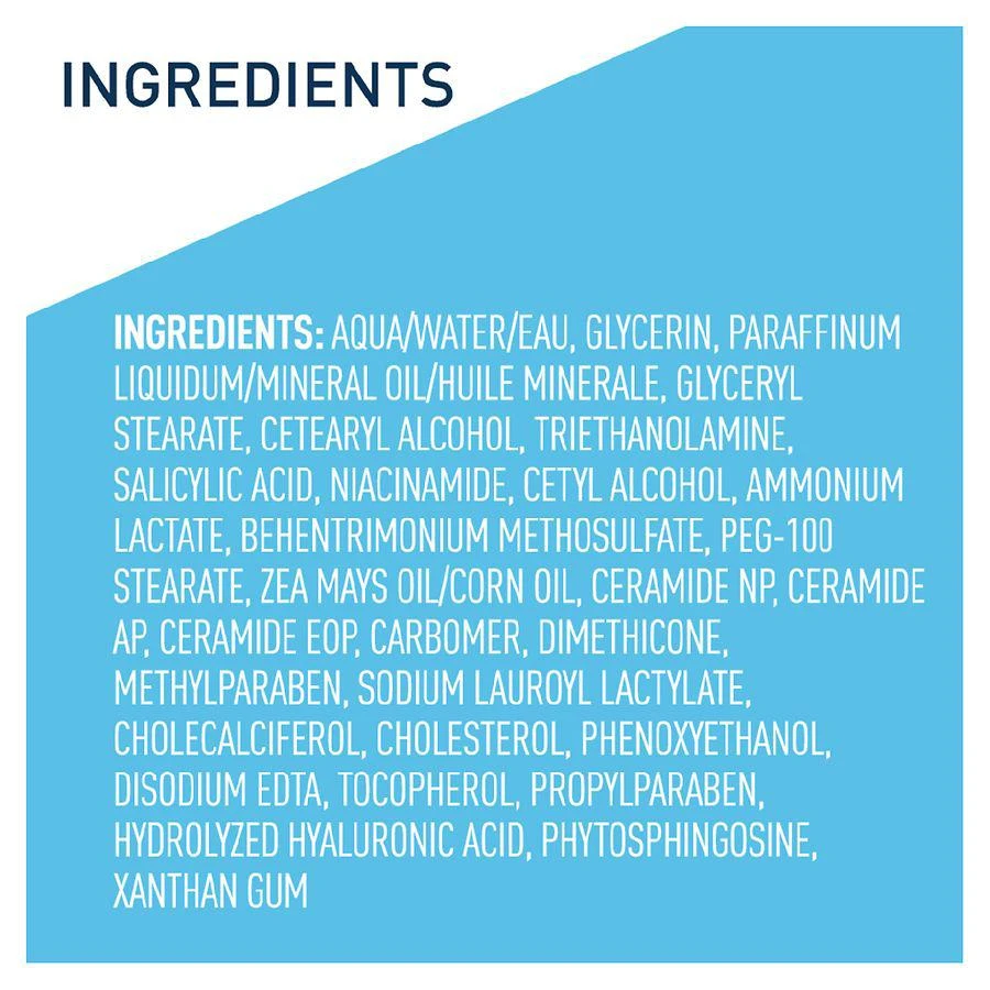 商品CeraVe|Renewing Salicylic Acid Body Cream for Rough and Bumpy Skin, Fragrance-Free,价格¥209,第4张图片详细描述