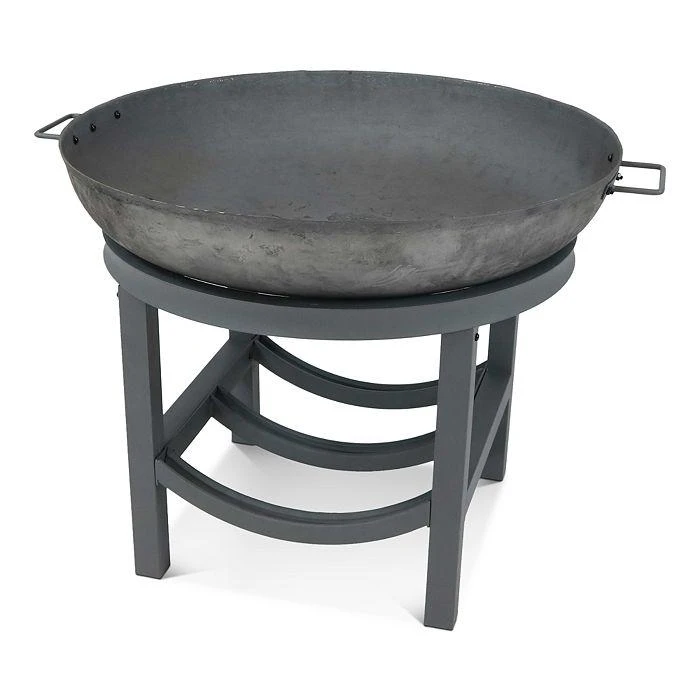 Cast Iron Fire Pit with Log Rack 商品