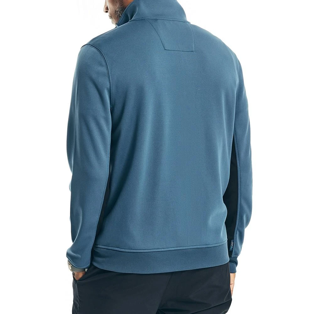 商品Nautica|Men's Navtech Performance Sustainably Crafted Track Jacket,价格¥264,第2张图片详细描述