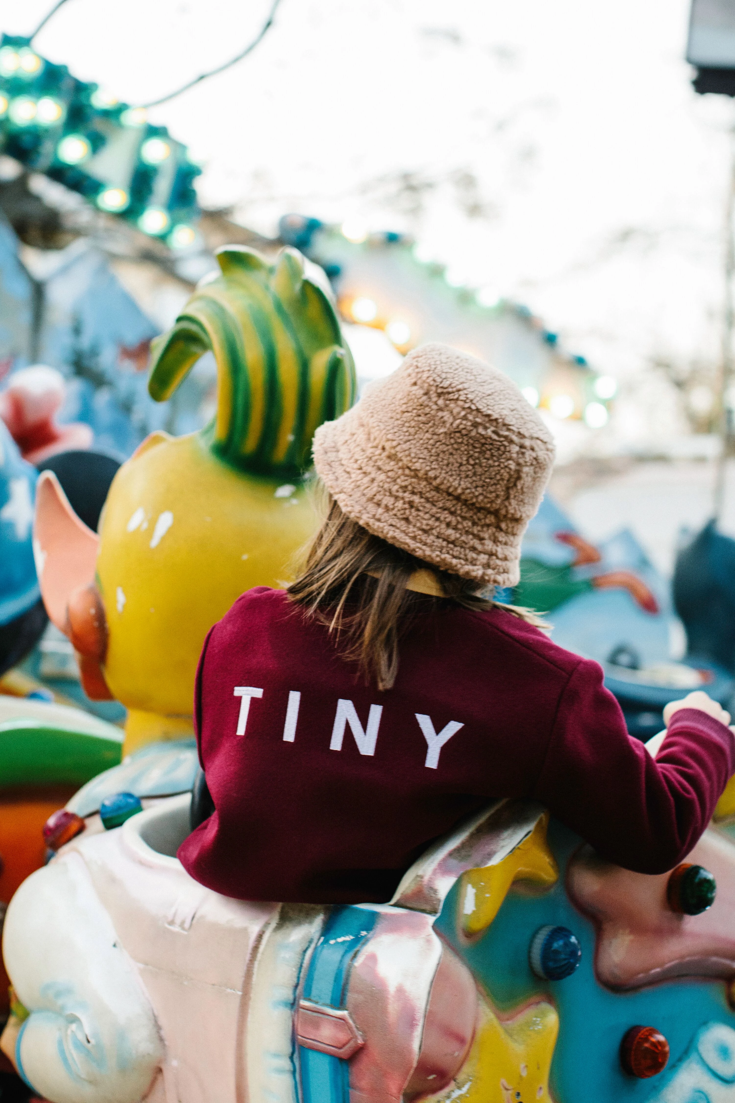 Tiny Cottons【国内直发】棕色毛绒渔夫帽 商品