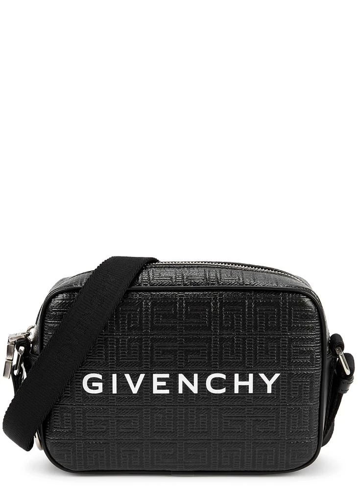 商品Givenchy|4G monogrammed black leather cross-body bag,价格¥8447,第1张图片