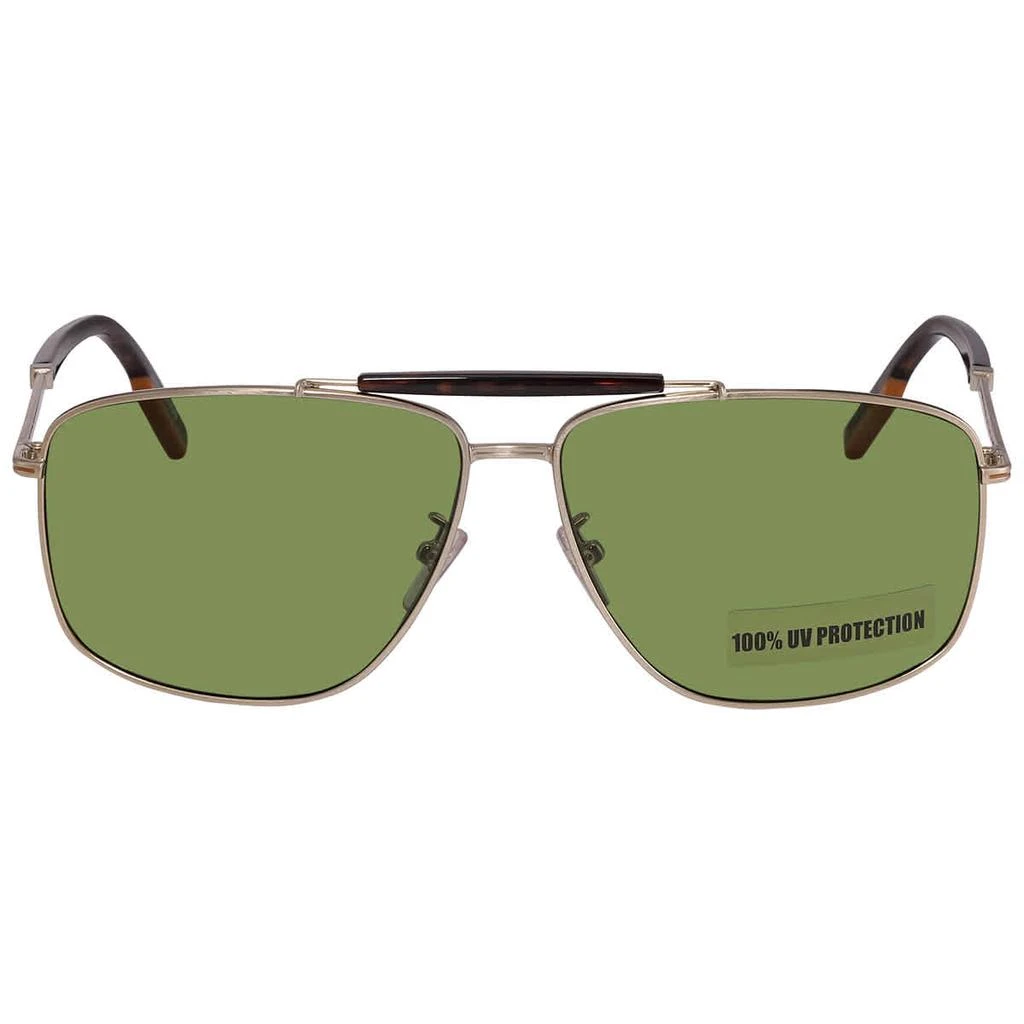 商品Zegna|Ermenegildo Zegna Green Navigator Mens Sunglasses EZ0160-D 32N 62,价格¥667,第2张图片详细描述