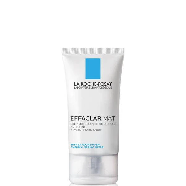 商品La Roche Posay|La Roche-Posay Effaclar Mat Oil-Free Facial Moisturizer for Oily Skin to Mattify Skin and Refine Pores, 1.35 Fl. Oz.,价格¥274,第1张图片
