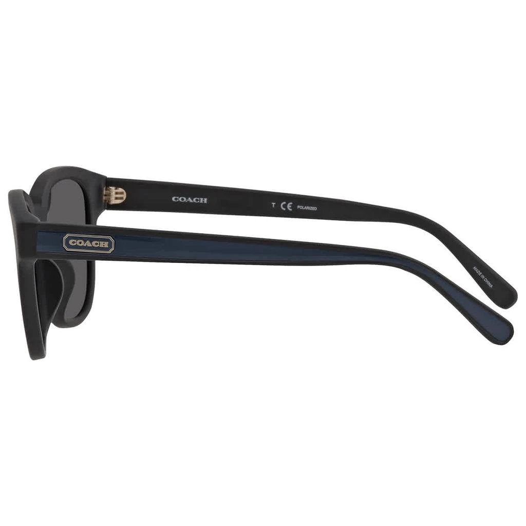 商品Coach|Coach Polarized Dark Grey Square Mens Sunglasses HC8340U 500281 53,价格¥371,第3张图片详细描述