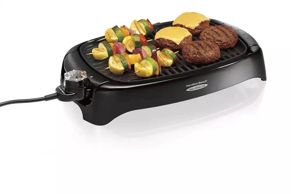 商品Hamilton Beach|8 Serving Indoor & Outdoor Smokeless Grill - 31605N,价格¥837,第1张图片