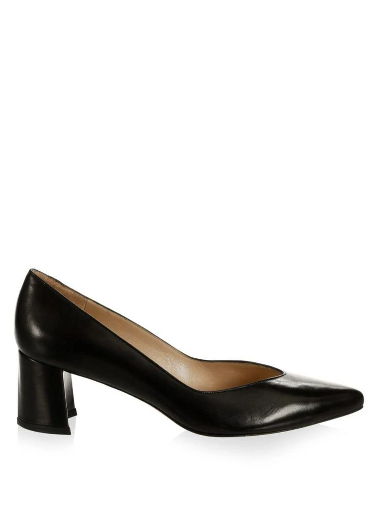 商品Stuart Weitzman|Everystep Leather Pumps,价格¥1126,第5张图片详细描述