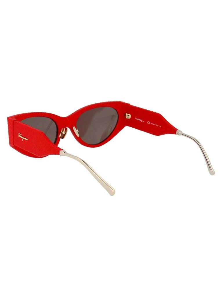商品Salvatore Ferragamo|Salvatore Ferragamo Eyewear Cat-Eye Sunglasses,价格¥2642,第4张图片详细描述