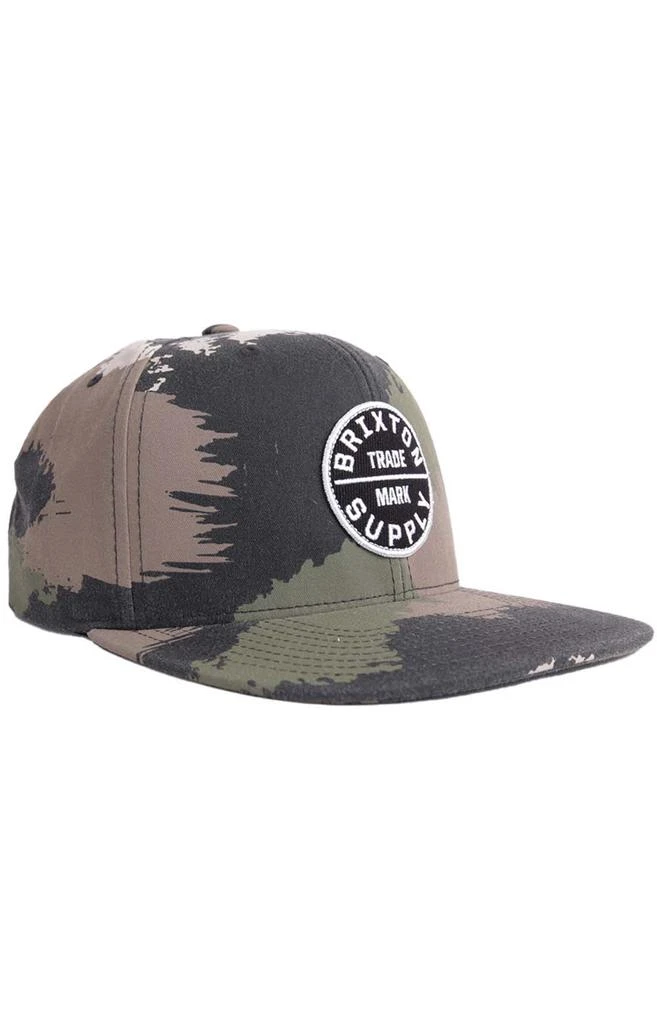 商品Brixton|Oath III Snap-Back Hat - Camo,价格¥150,第4张图片详细描述