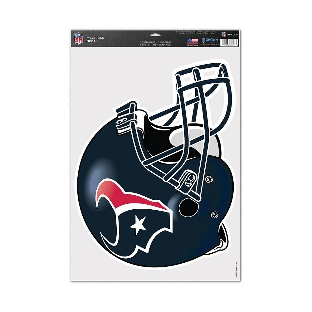 商品Wincraft|Houston Texans 11" x 17" Multi-Use Helmet Decal,价格¥82,第1张图片