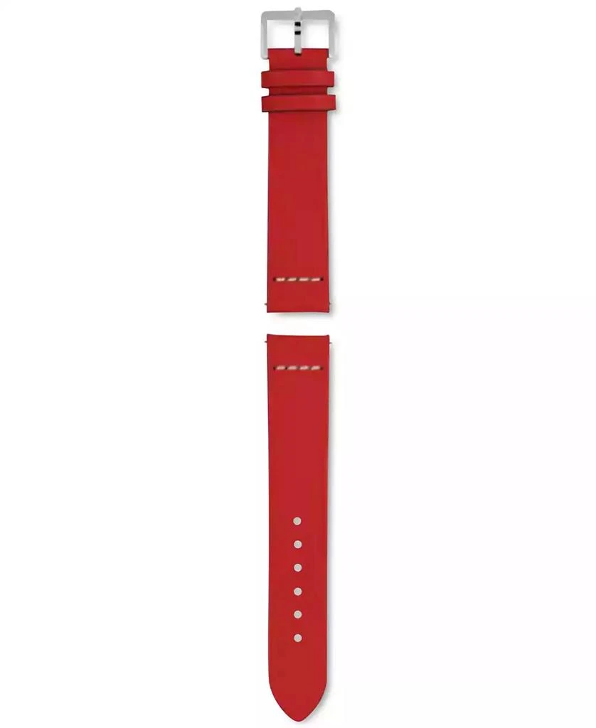 商品Rado|Captain Cook Red Leather Watch Strap 37mm,价格¥682,第1张图片