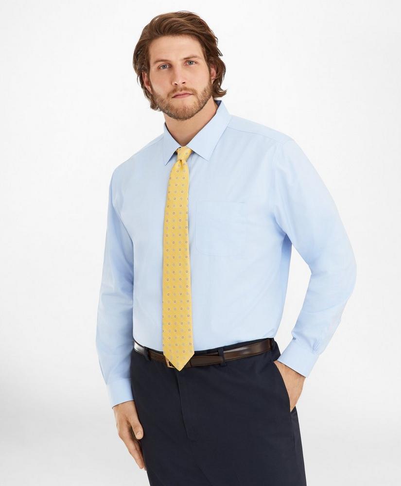 商品Brooks Brothers|Big & Tall Dress Shirt, Non-Iron Spread Collar,价格¥373,第1张图片