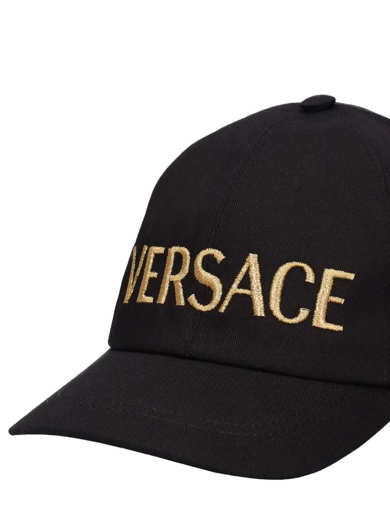 商品Versace|Embroidered Cotton Drill Baseball Hat,价格¥884,第2张图片详细描述