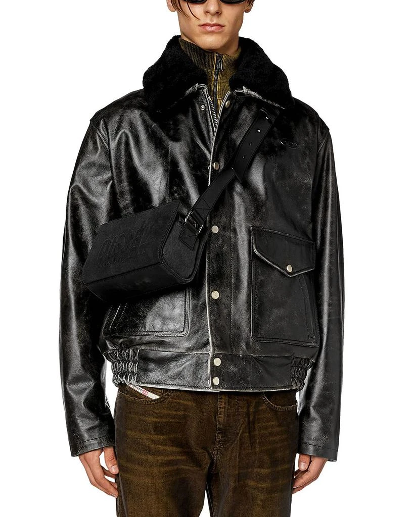 商品Diesel|L-Muds Leather Jacket,价格¥9486,第1张图片