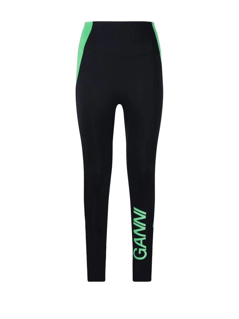 商品Ganni|Ganni Active Ultra High Waist Tights,价格¥951,第1张图片