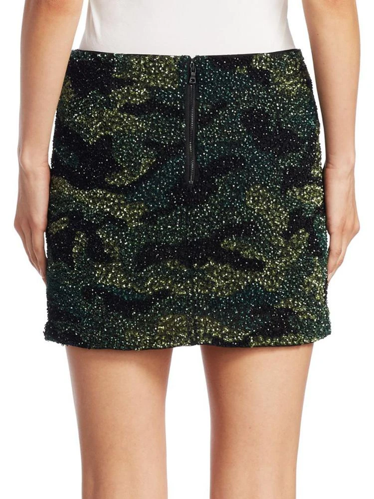 商品Alice + Olivia|Elana Camouflage Mini Skirt,价格¥889,第2张图片详细描述