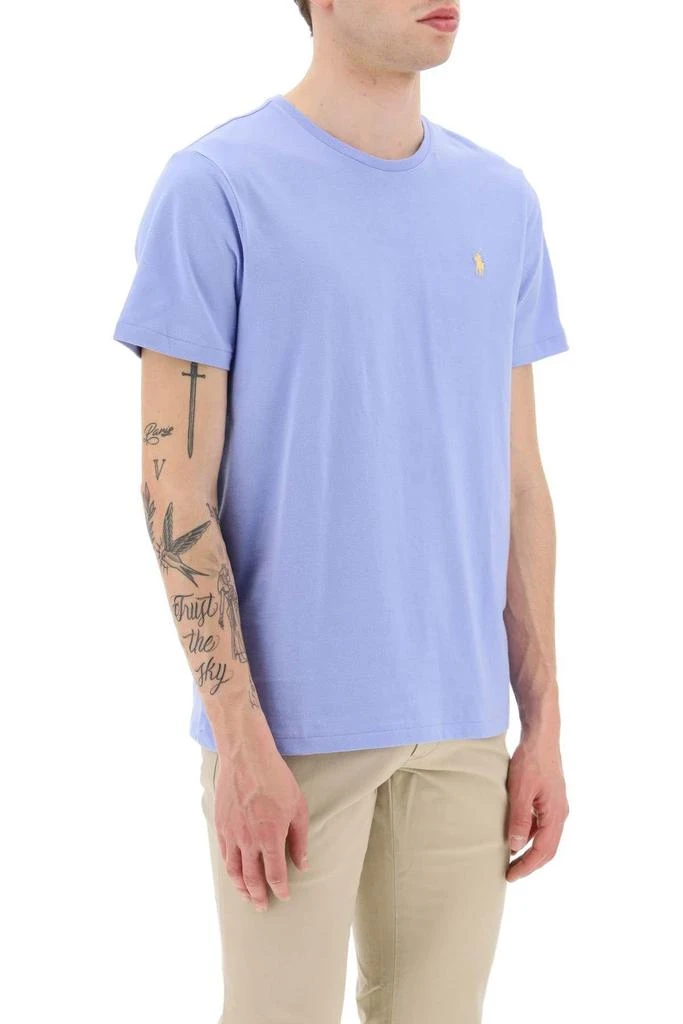 商品Ralph Lauren|CUSTOM SLIM FIT T-SHIRT WITH LOGO,价格¥265,第3张图片详细描述