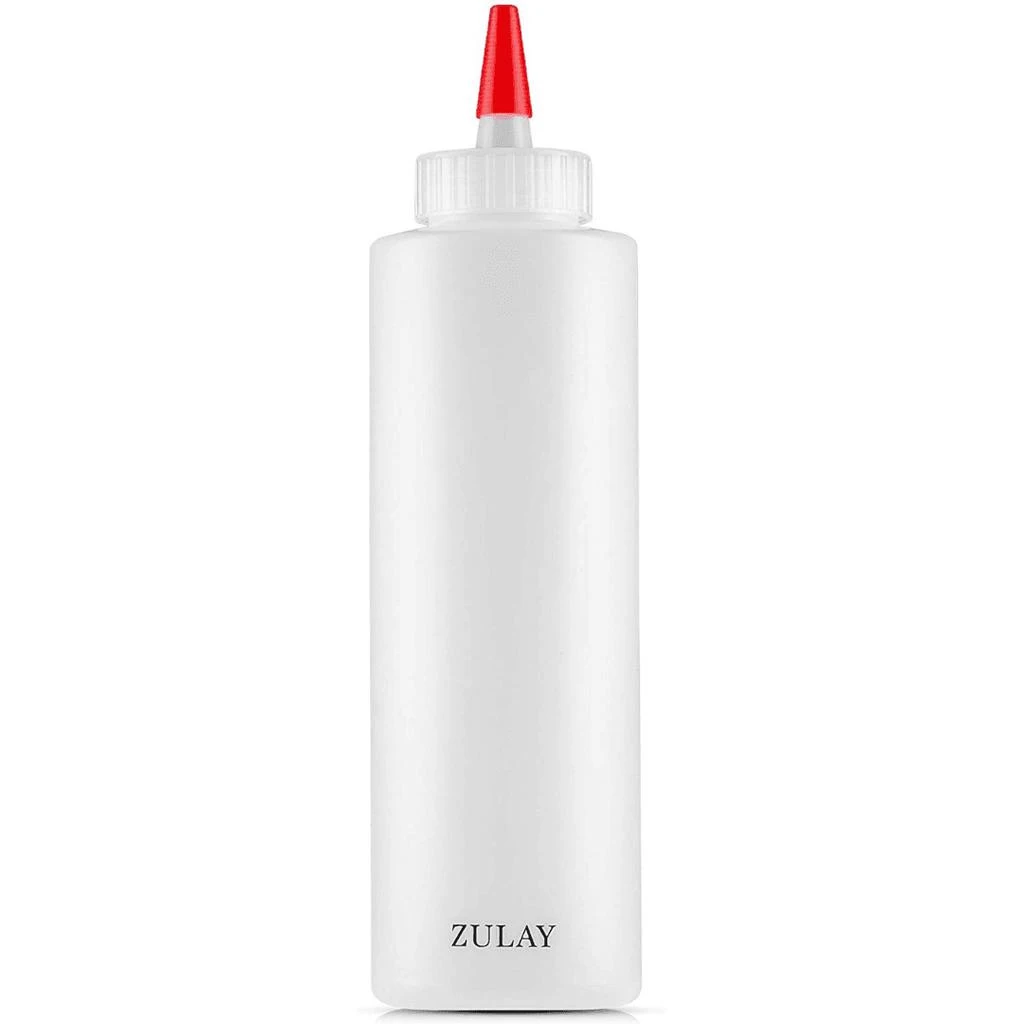 商品Zulay Kitchen|Plastic Condiment Squeeze Bottle with Caps 17 oz,价格¥127,第1张图片