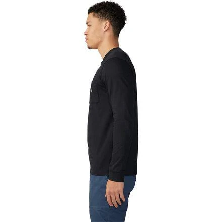 商品Mountain Hardwear|Cotton Ridge Long-Sleeve Henley - Men's,价格¥149,第3张图片详细描述