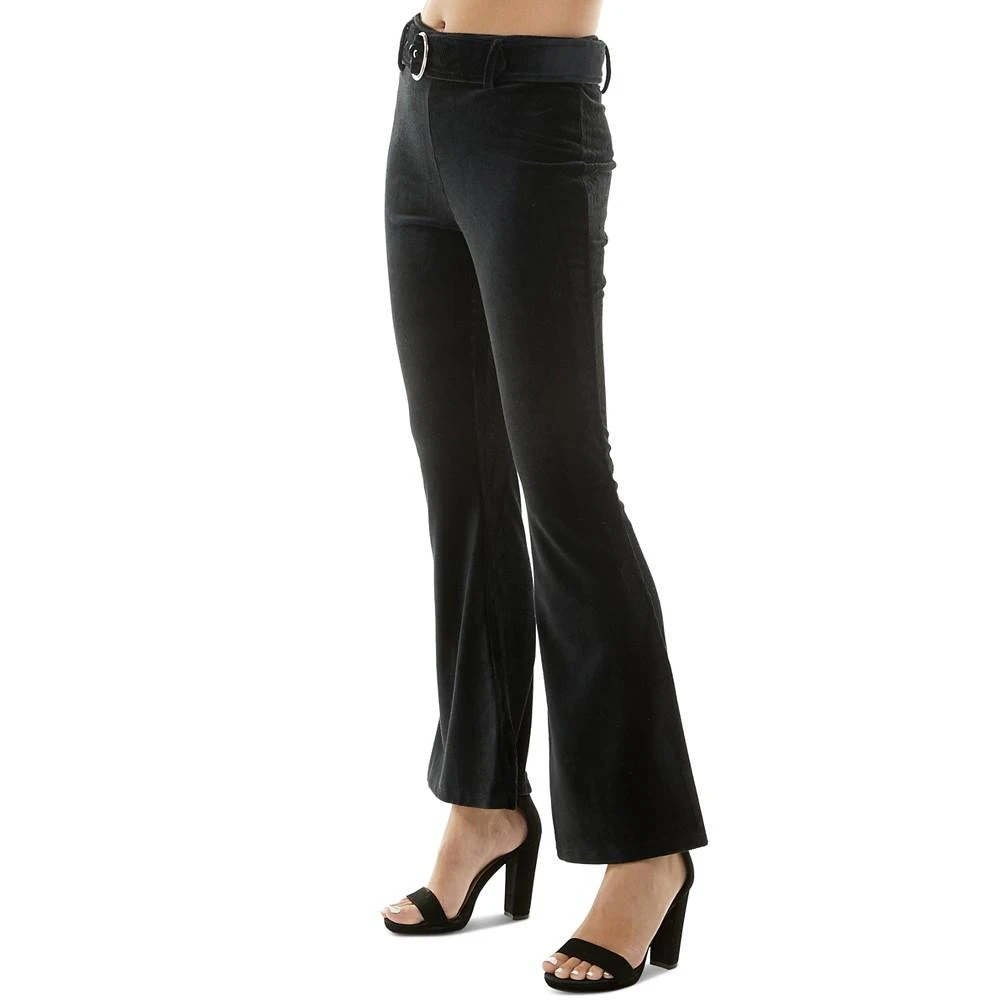 商品Ultra Flirt|Juniors' Corded Belted Flare Pants,价格¥81,第3张图片详细描述