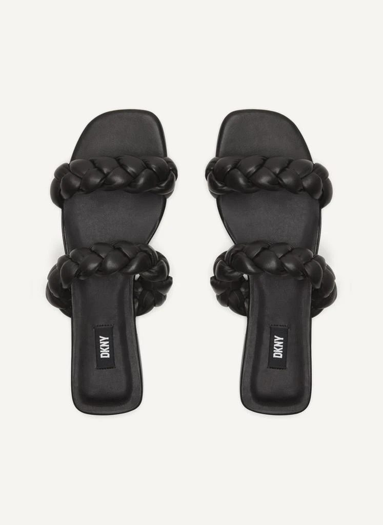 商品DKNY|Braided Double Strap Slide,价格¥414,第3张图片详细描述