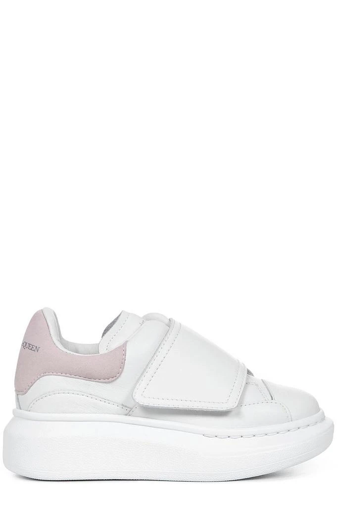 商品Alexander McQueen|Alexander McQueen Kids Round Toe Touch Strap Sneakers,价格¥2128,第1张图片