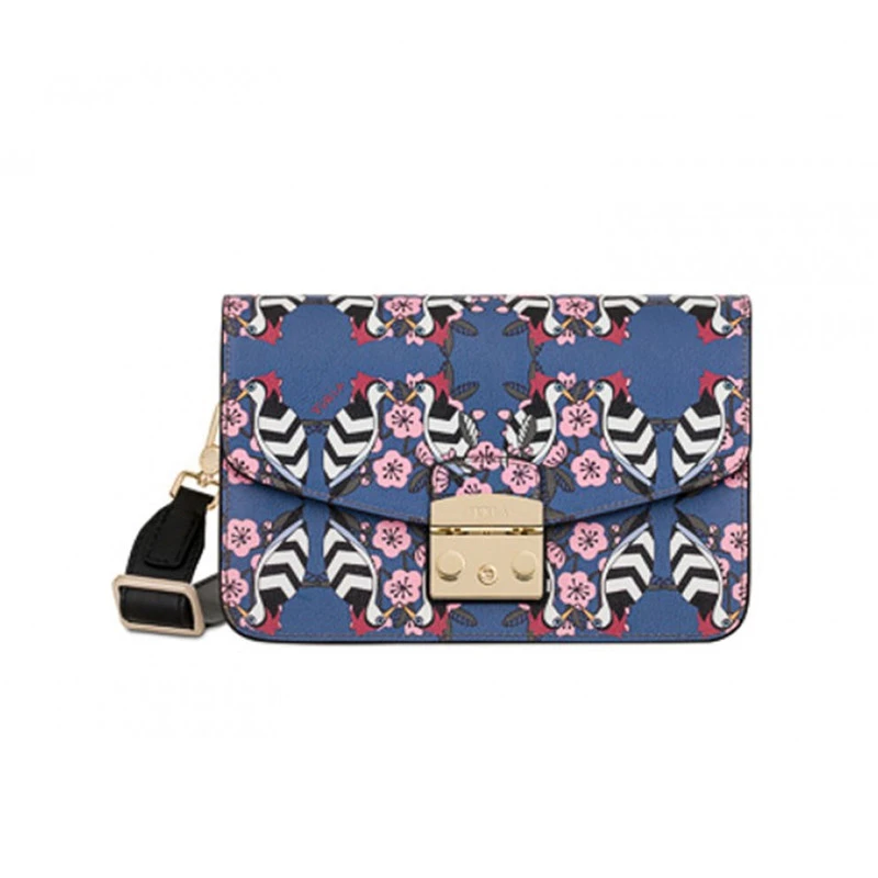 商品[国内直发] Furla|Furla 芙拉 女士时尚印花图案单肩斜挎包 922054,价格¥744,第1张图片