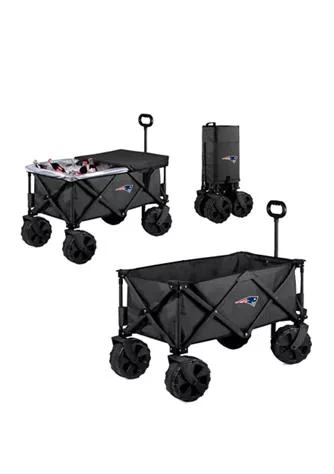 商品ONIVA|Nfl New England Patriots Adventure Wagon Elite All Terrain Portable Utility Wagon,价格¥3013,第1张图片