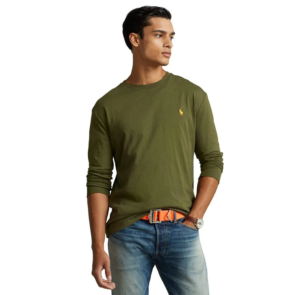 商品Ralph Lauren|Men's Classic-Fit Polo Pony Jersey T-Shirt,价格¥228,第1张图片