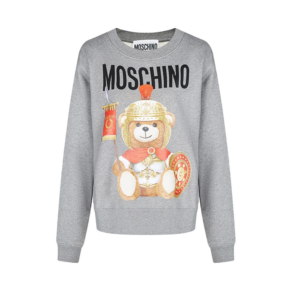 商品Moschino|MOSCHINO 灰色女士卫衣/帽衫 V1702-5527-2507,价格¥2733,第1张图片