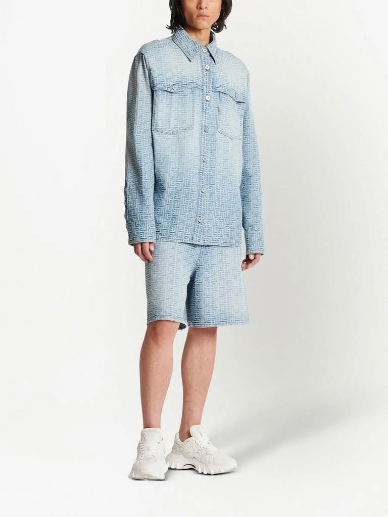 商品Balmain|OVERSHIRT IN DENIM,价格¥5453,第2张图片详细描述