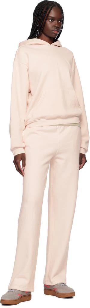 商品SKIMS|Pink Cotton Fleece Classic Hoodie,价格¥333,第4张图片详细描述