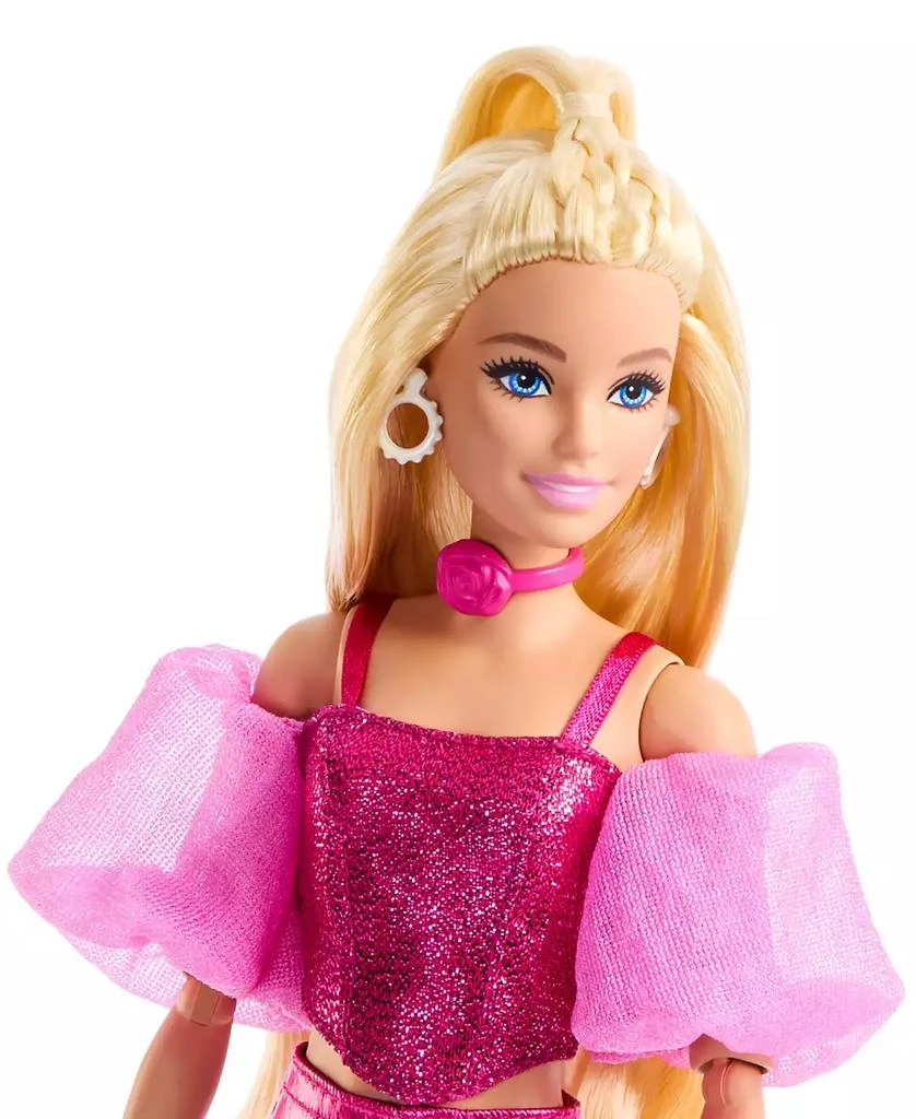 商品Barbie|Deluxe Style Fashion Doll 5 in Metallic Pink Outfit with Corset Top and Accessories,价格¥146,第3张图片详细描述