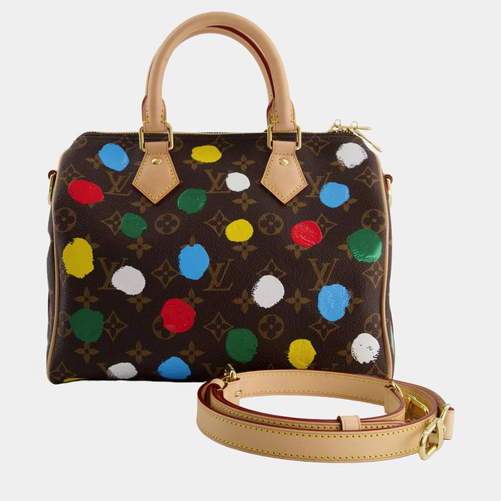 Louis Vuitton X Yayoi Kusama 25 Speedy Bag Bandouliere in Monogram Canvas 商品