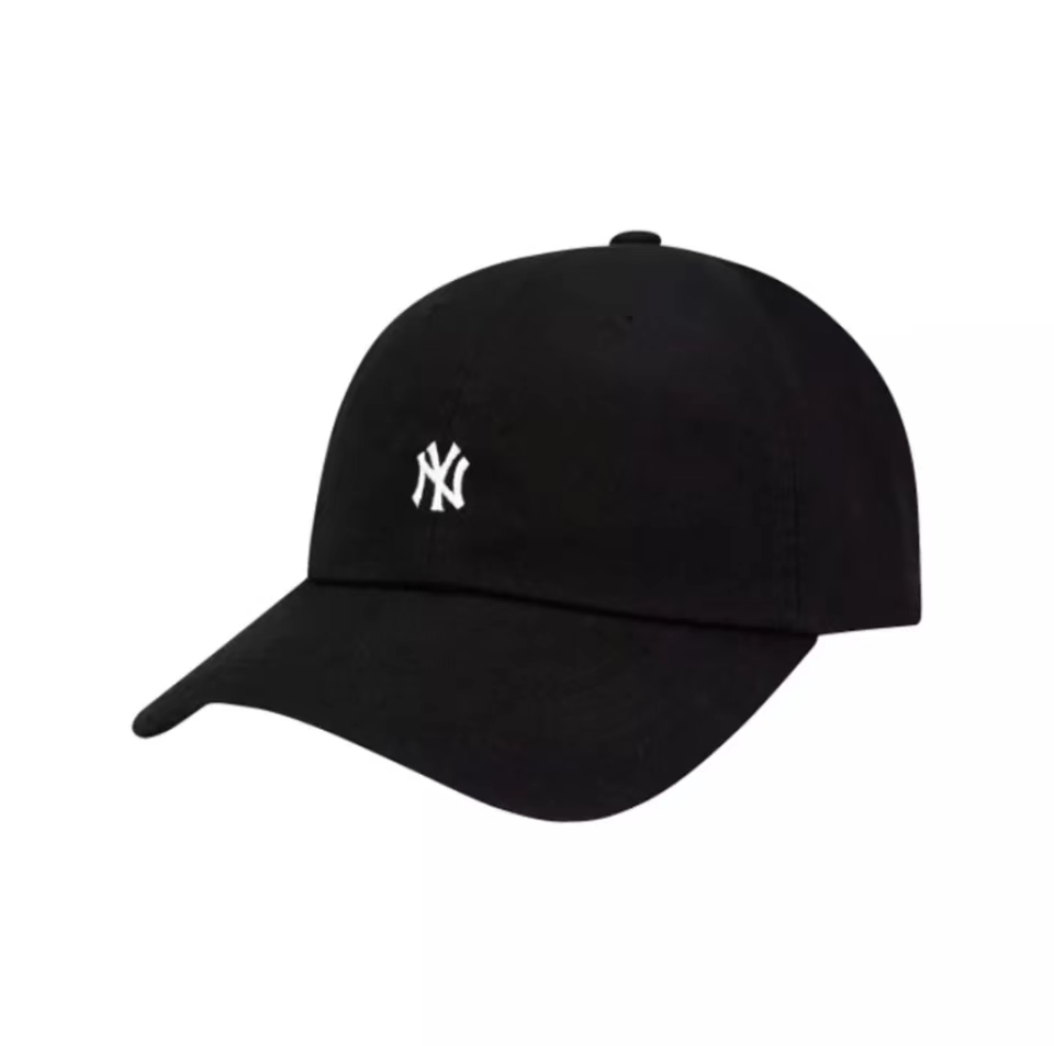 【享贝家】(国内现货-QD) MLB LOGO刺绣软顶遮阳 棉质 鸭舌帽 男女同款 黑色 32CPNA111-50L 157.16元 商品图片