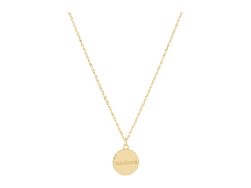商品Kate Spade|Treasure Forever Amour Pendant Necklace,价格¥276,第5张图片详细描述