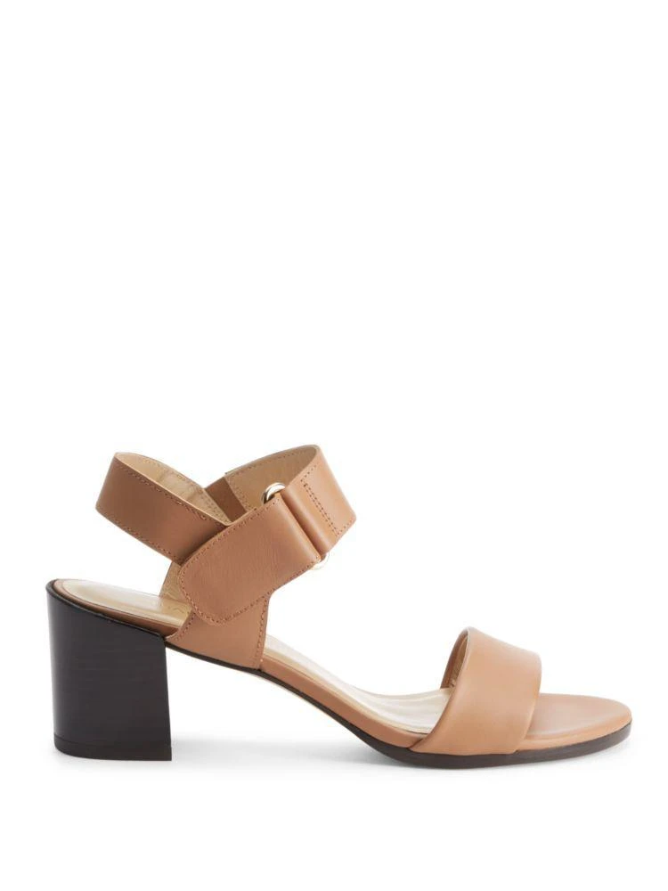商品Stuart Weitzman|Leather Strappy Sandals,价格¥708,第5张图片详细描述