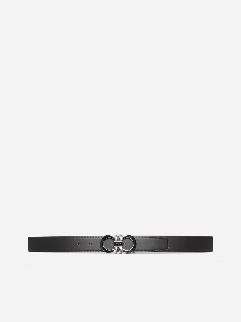 商品Salvatore Ferragamo|Gancini reversible leather belt,价格¥3391,第1张图片