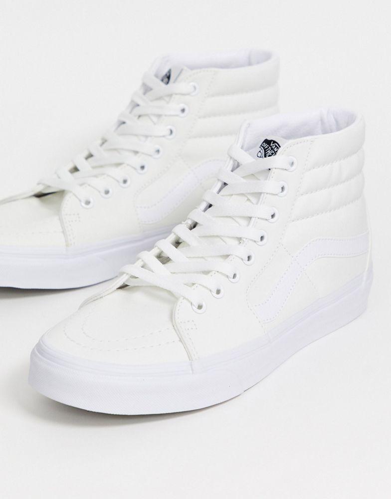 商品Vans|Vans SK8-Hi trainers in white,价格¥478,第6张图片详细描述