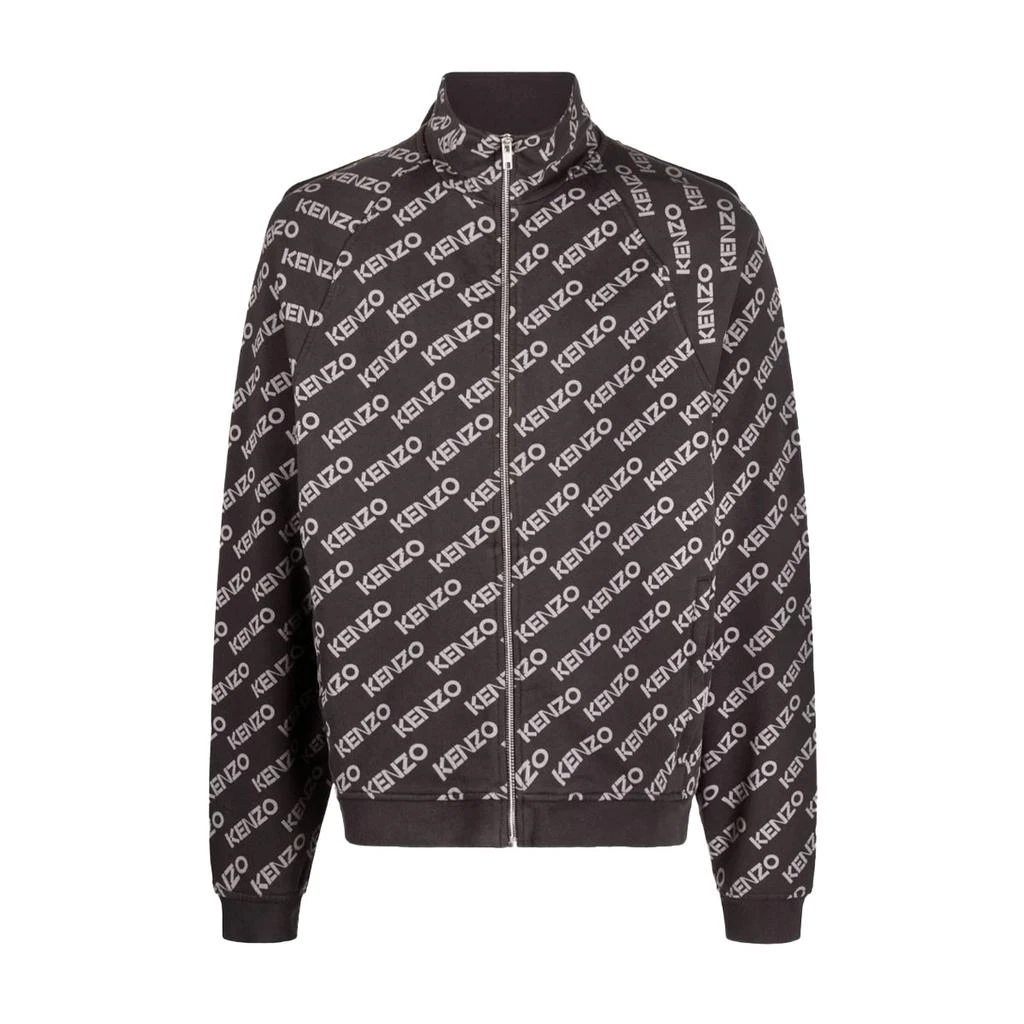 商品Kenzo|All-Over Logo Zip-Up Sweatshirt,价格¥3625,第1张图片