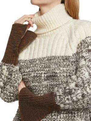 商品3.1 Phillip Lim|Chunky Striped Turtleneck Sweater,价格¥825,第4张图片详细描述