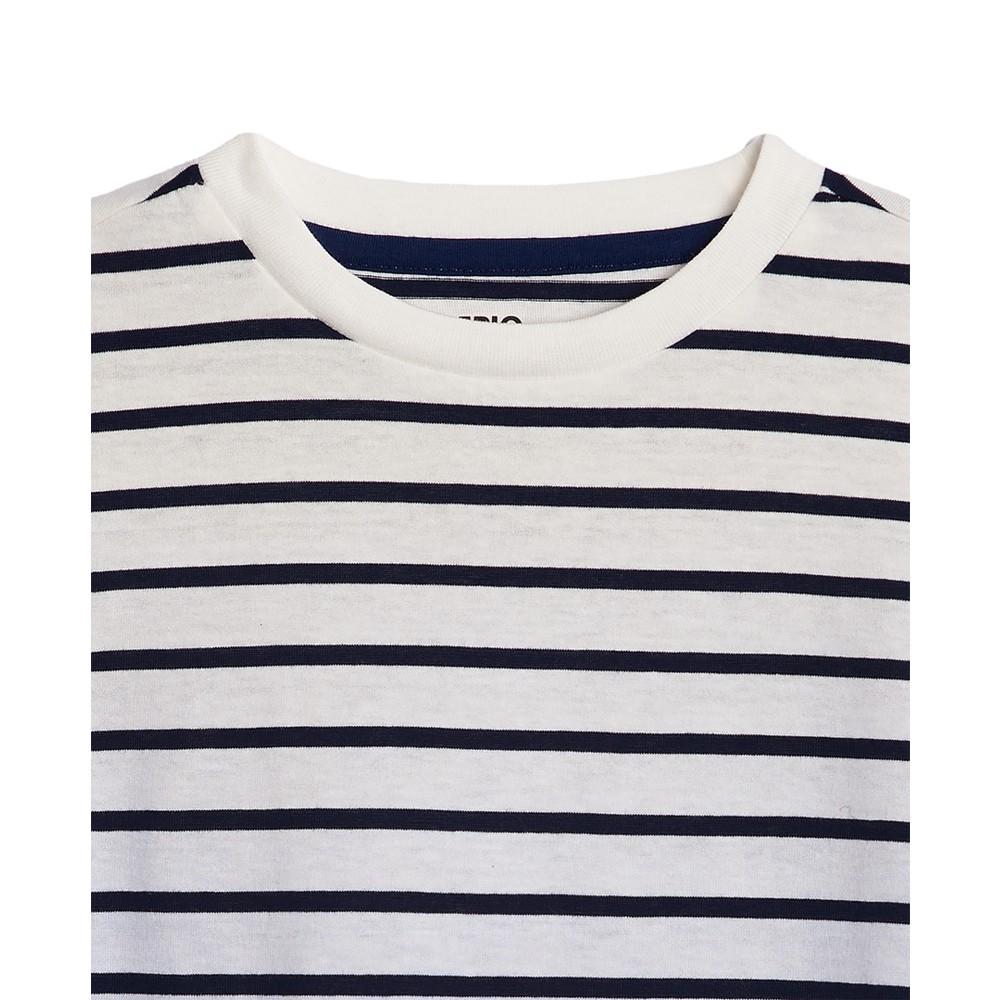 Little Boys Striped T-shirt商品第3张图片规格展示