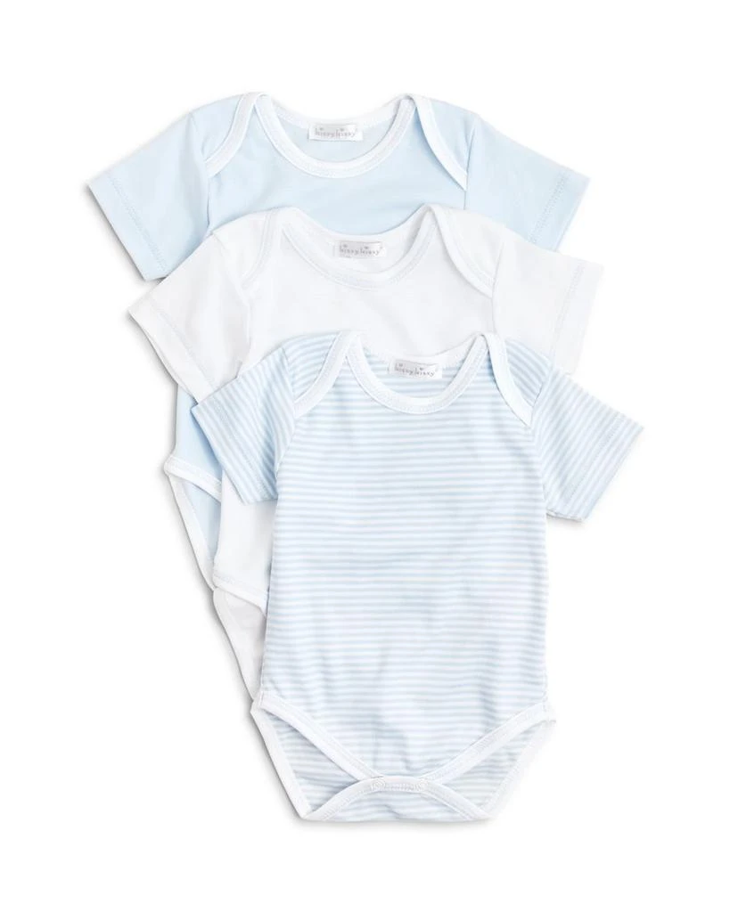 商品Kissy Kissy|Boys' Stripe & Solid Bodysuit, 3 Pack - Baby,价格¥514,第1张图片