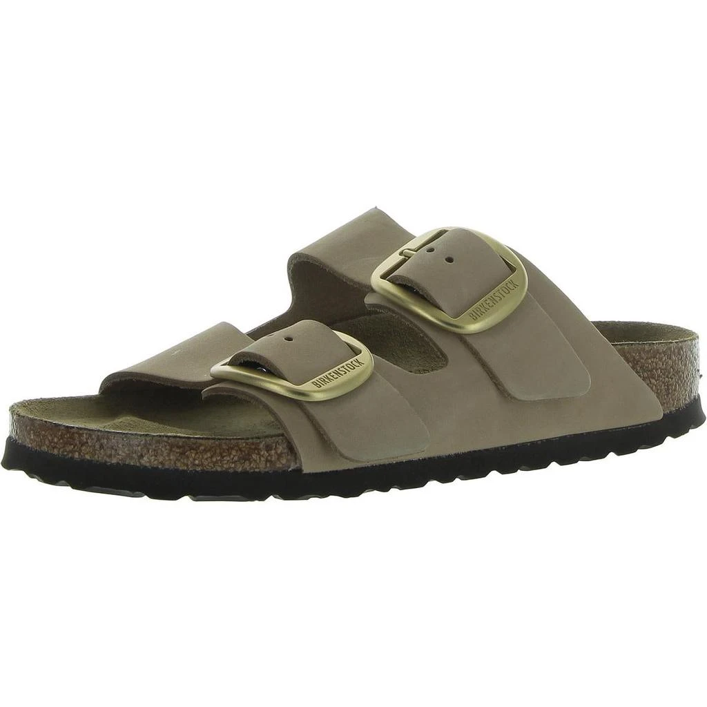 商品Birkenstock|Birkenstock Womens Suede Slip On Footbed Sandals,价格¥425,第2张图片详细描述