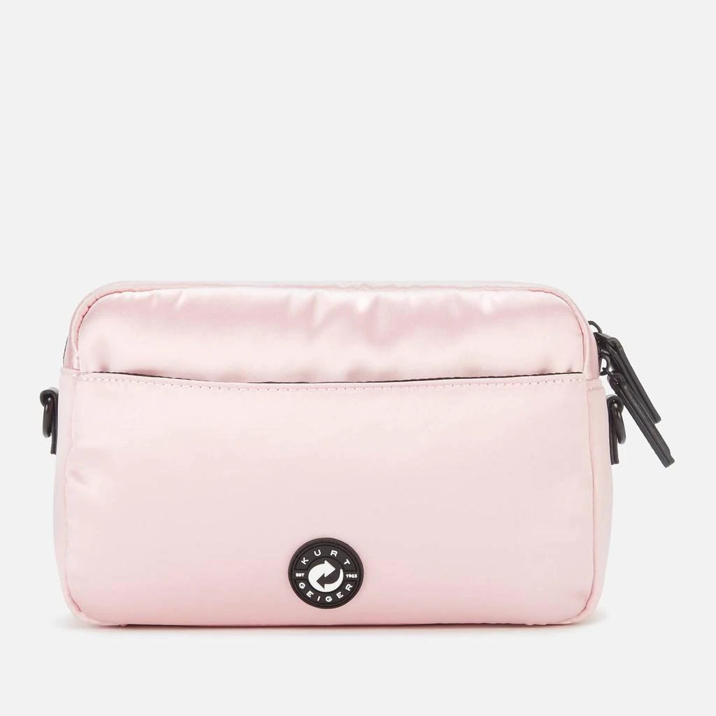 商品Kurt Geiger|Kurt Geiger London Women's Recycled Cross Body Bag - Pale Pink,价格¥441,第2张图片详细描述